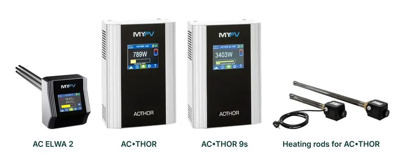 my-PV AC ELWA 2, AC•THOR, AC•THOR 9s and heating rods
