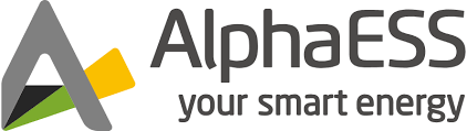 AlphaESS-Logo mit dem Slogan your smart energy